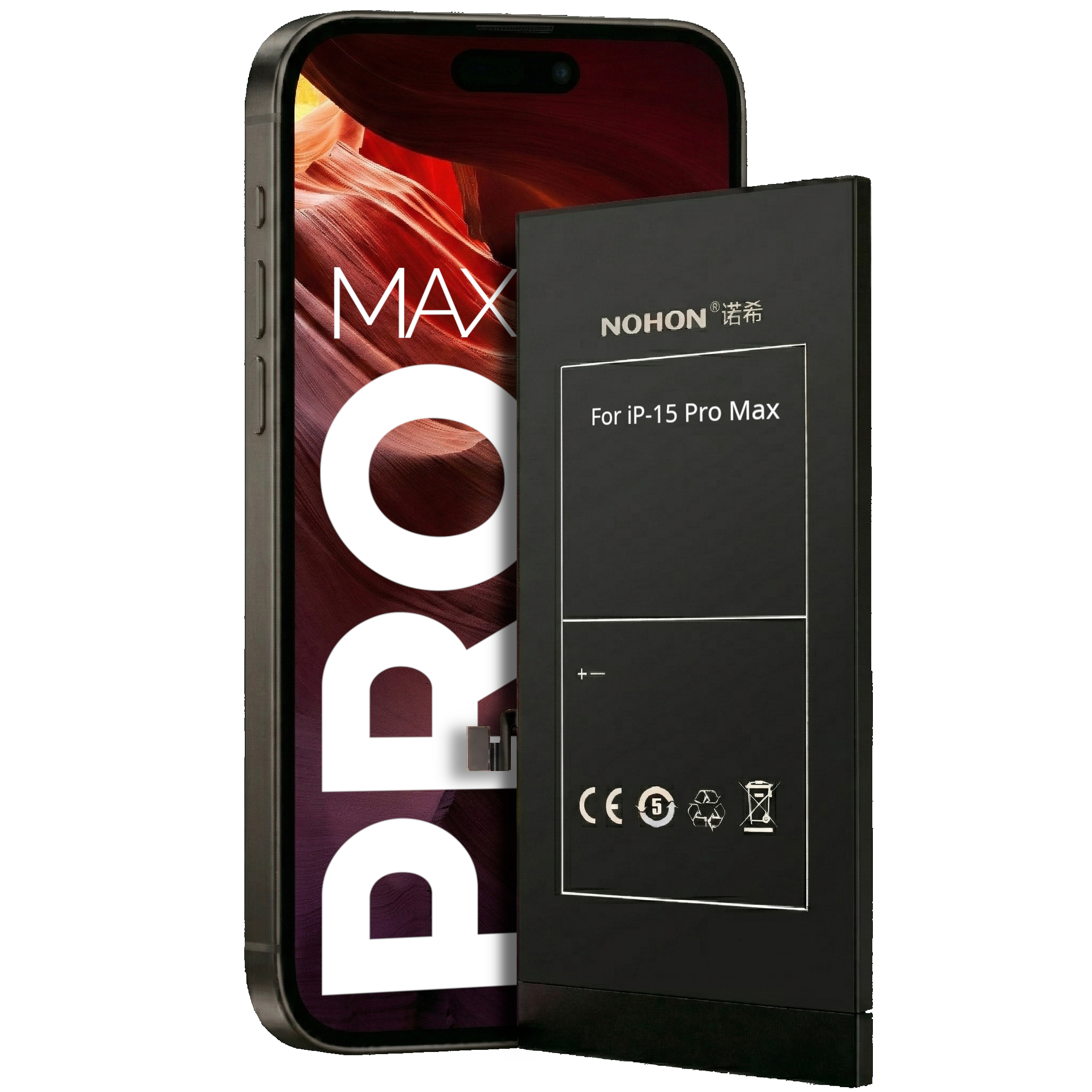 Battery Replacement Compatible with iPhone 15 Pro Max