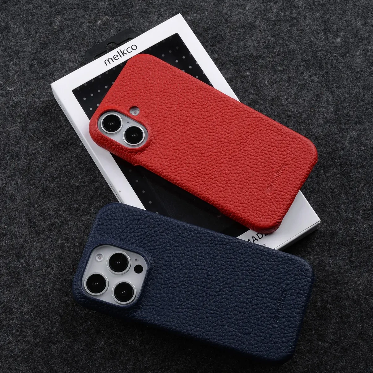 Genuine Leather Magsafe Cover for iPhone 16-17 Air