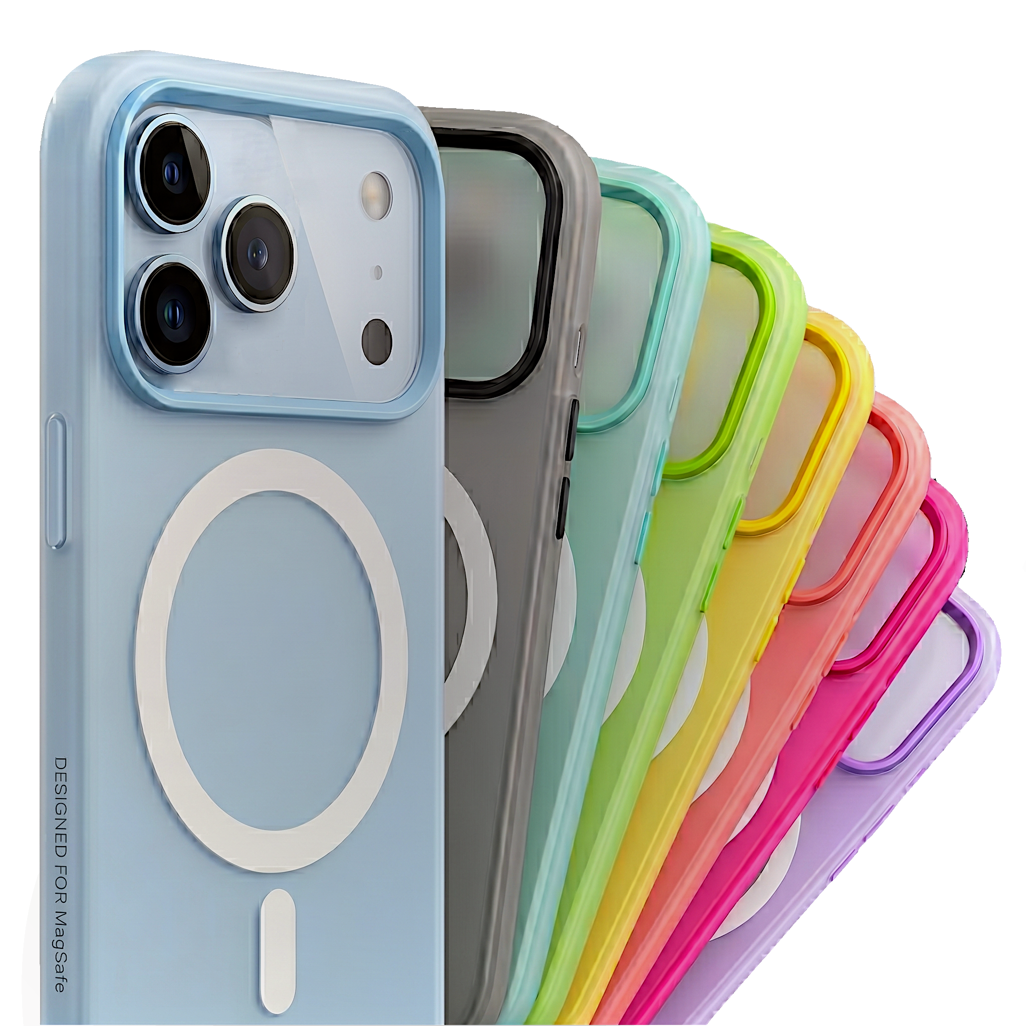 Magsafe Jelly Frosted Case for iPhone 11-17